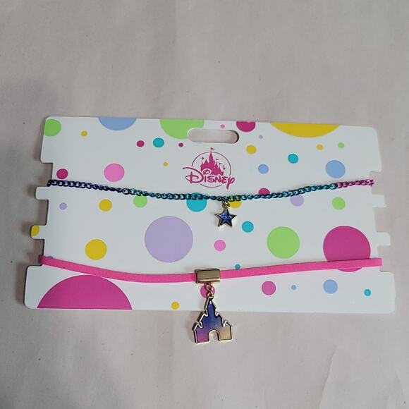Disney Castle and Star Choker Necklace Set - Picture 6 of 6